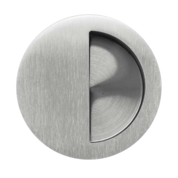 Coquille de porte grand rond inox plus par pièce