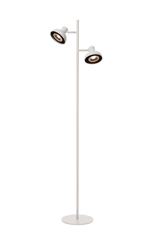 Lucide SENSAS - Lampadaire - 2xES111 - Blanc