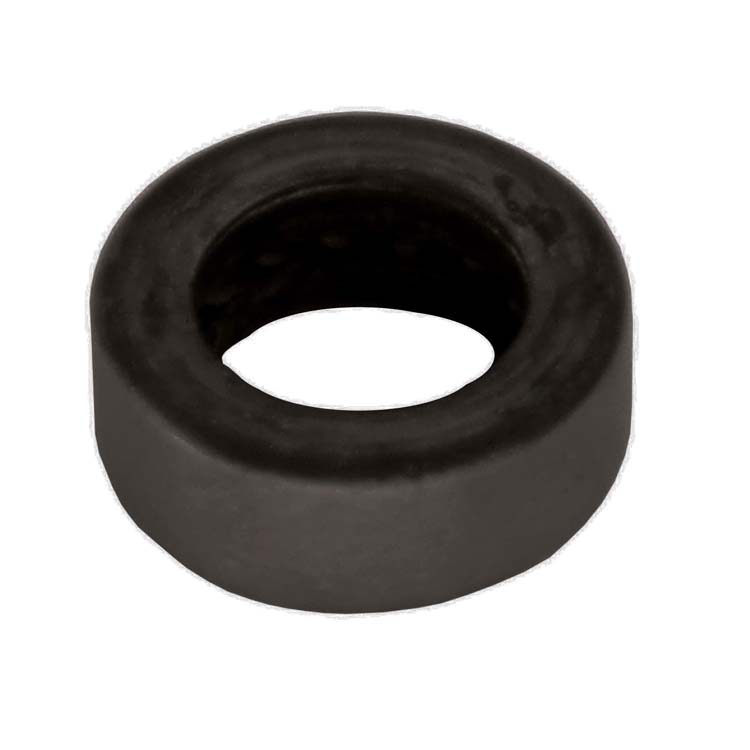 Anneau paumelle 100x88x3/6mm noir