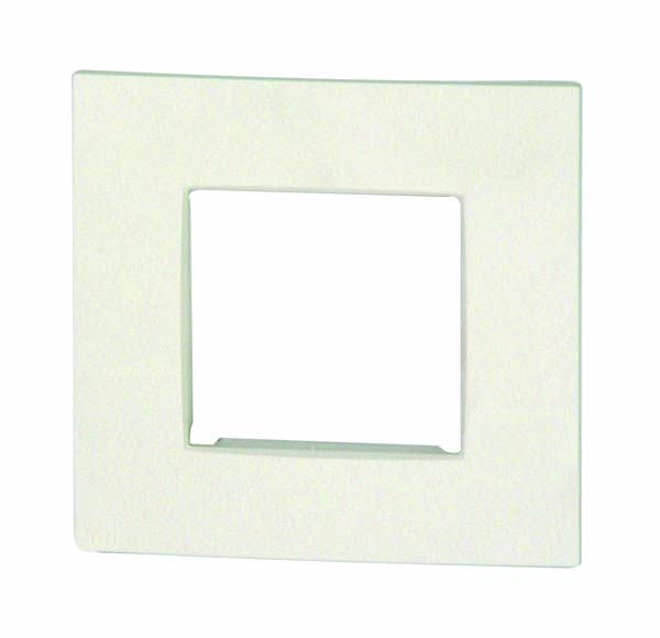 Niko ecopack plaque de finition simple intense white /10pc