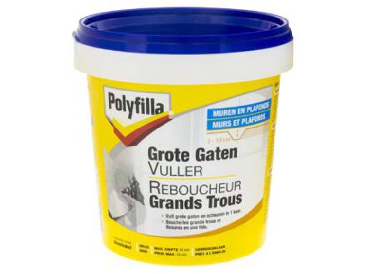 Polyfilla reboucheur grands trous 1kg gris