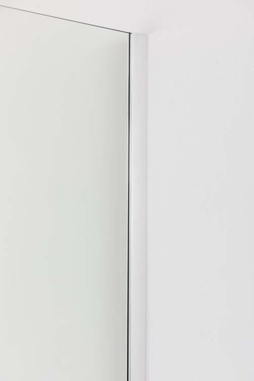 Inloopdouche Anais 87 x 200 cm klaar glas - chroom profiel