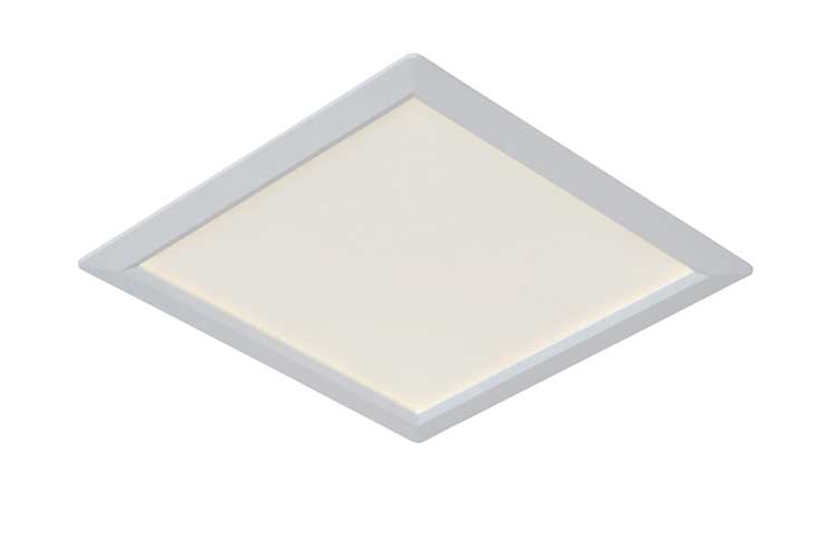 Lucide TENDO-LED - Plafonnière - LED - 1x18W 3000K - Wit