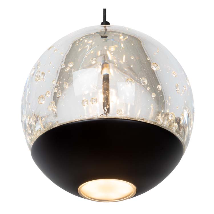 Lucide SENTUBAL - Suspension - LED Dim. - 5x5,3W 2700K - Noir