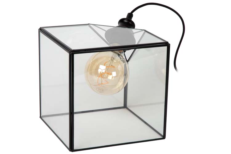 Lucide DAVOS - Lampe de table - 1xE27 - Transparent