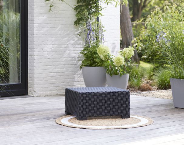 Loungetafel voor buiten 68 x 68 x 35 cm