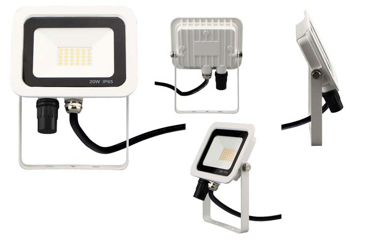 LED straler outdoor wit 20W 1600LM 3000K IP65