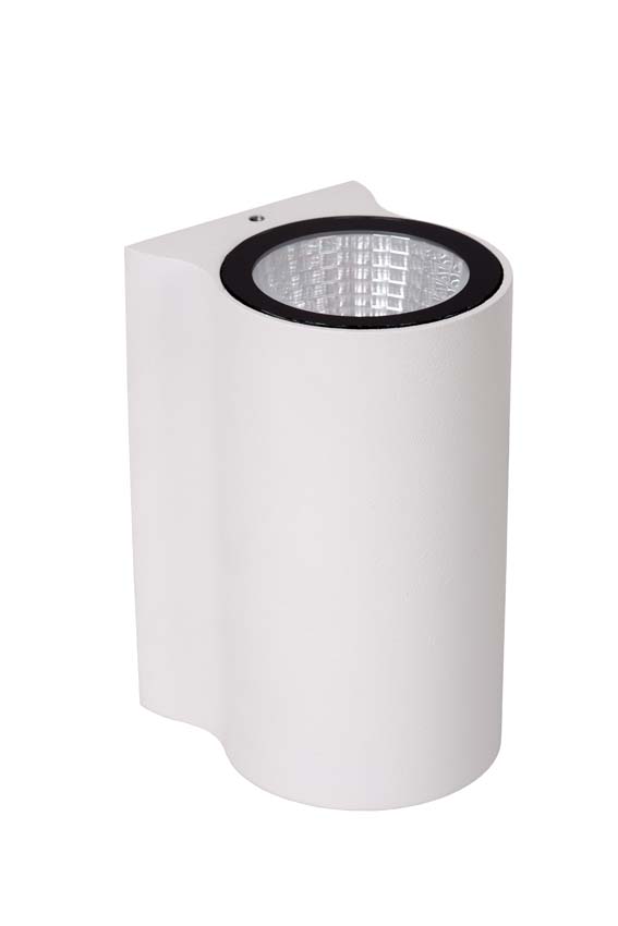 Lucide AKRA - Applique murale Intérieur/Extérieur - LED - 1x6W 2700K - IP54 - Blanc