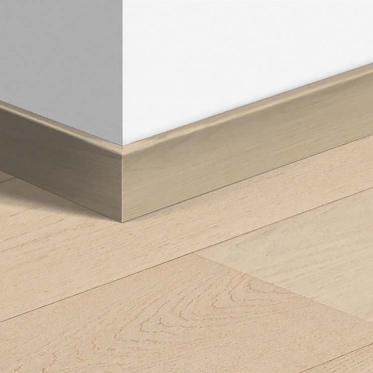 Quick-Step plinthe parquet chêne blanc Antarctique xtra mat 80x16x2400