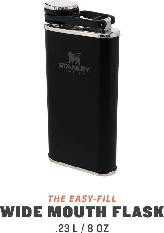 Stanley easy-fill flask 0.23l black