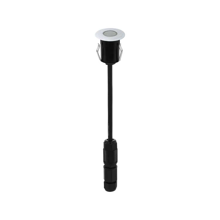 Eglo TRONTO - Grondinbouwlamp LED - 1W - Inox/zwart