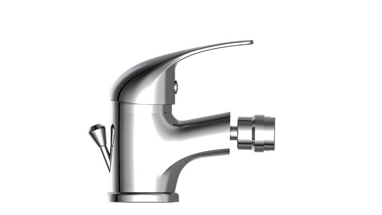 Robinet de bidet Alison 10,50cm chrome