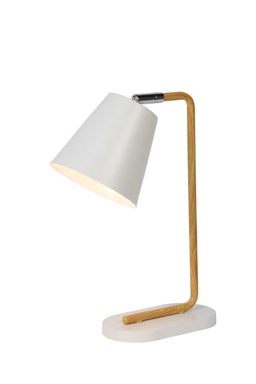 Lucide CONA - Lampe de table - E14 - Blanc