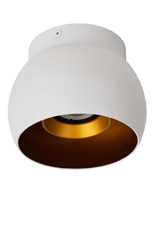 TORBEN - Spot plafond - Ø 12,5 cm - 1xGU10 - Blanc