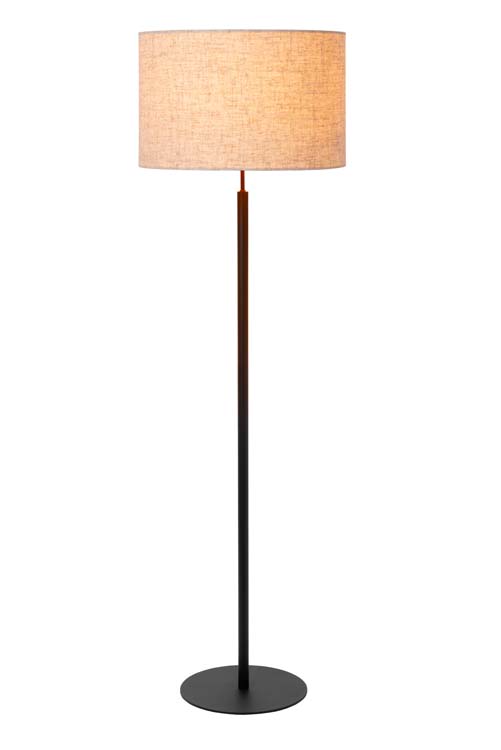 Lucide MAYA - Vloerlamp - Ø 45 cm - 1xE27 - Beige