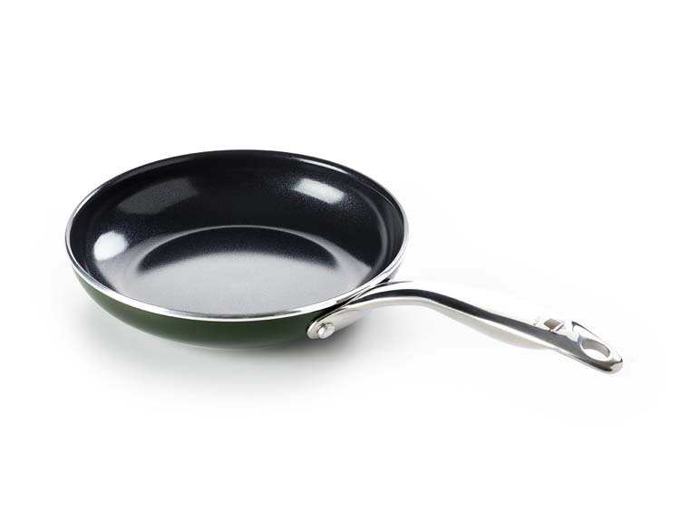 Braadpan Dagelijkse Kost olijfgroen D20 cm