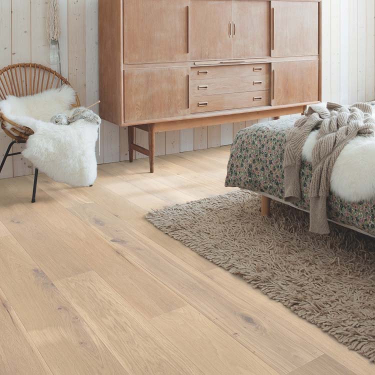 Échantillon Quick-Step parquet palazzo Chêne amande blanc huilé