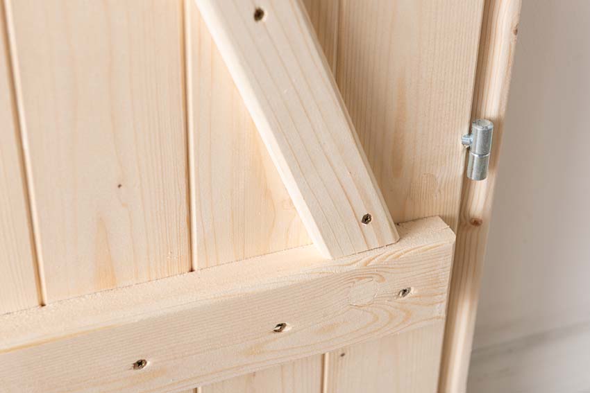 Porte extérieure en bois Codru L 845 x H 2060 mm G