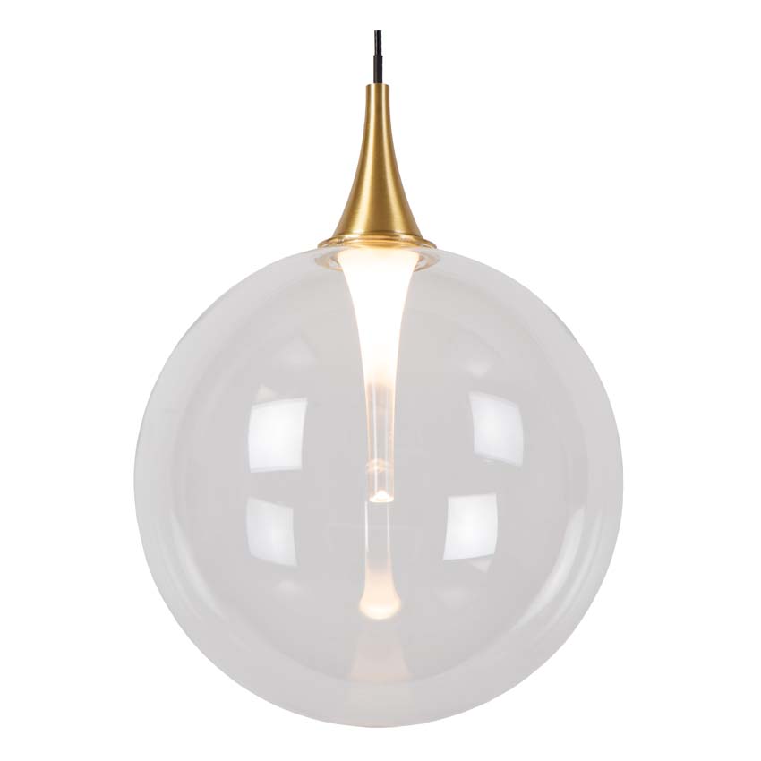 GISELA - Suspension - Ø 16 cm - LED - 1x5W 2700K - Transparent