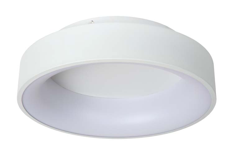 Lucide MIRAGE - Plafonnier - Ø 38 cm - LED Dim. - 1x22W 2700K - Blanc