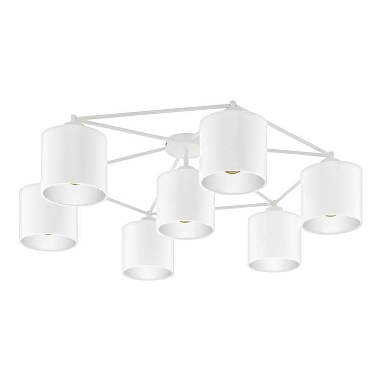 Eglo STAITI - Plafondlamp - E27 - 7X40W - Wit