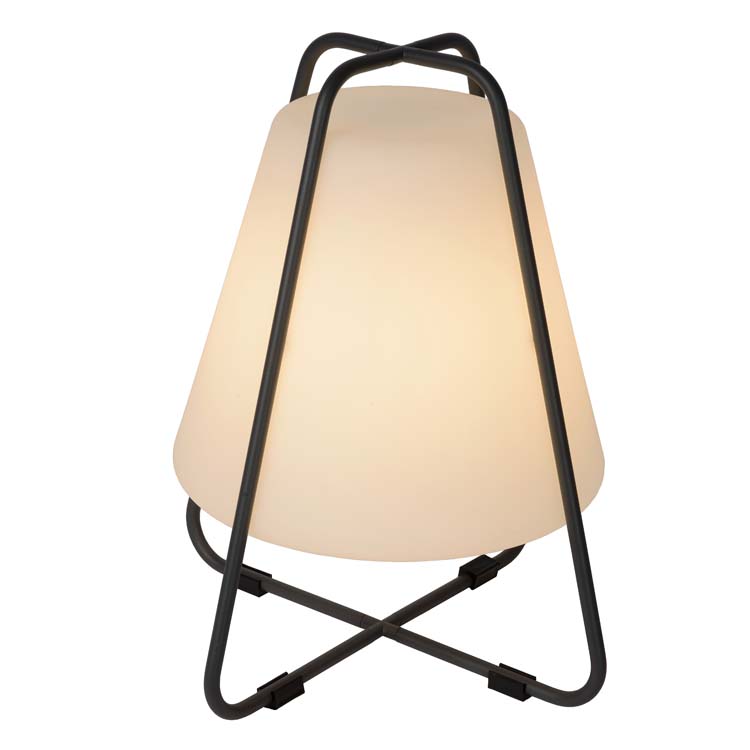 PYRAMID - Lampe de table Extérieur - LED Dim. - 1x2W 2700K - IP54 - Anthracite