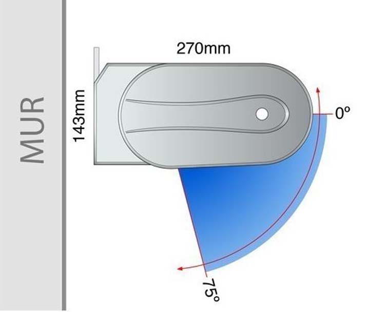 Zonnetent Siena 6x3m motor rechts