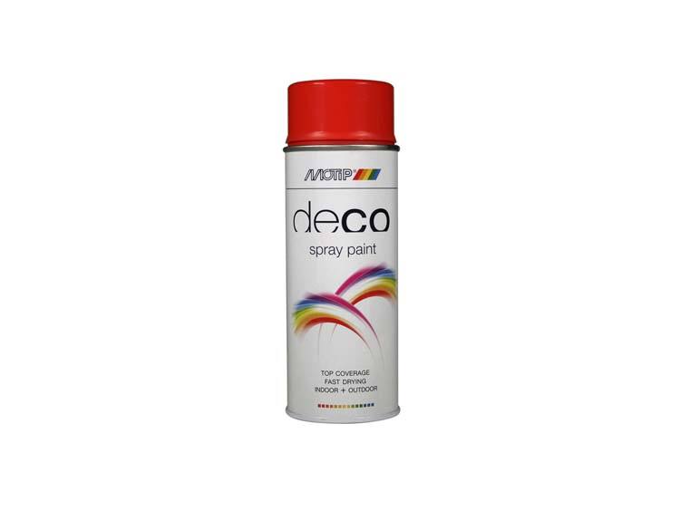 Motip Deco lakspray hoogglans 0,4l bloedoranje