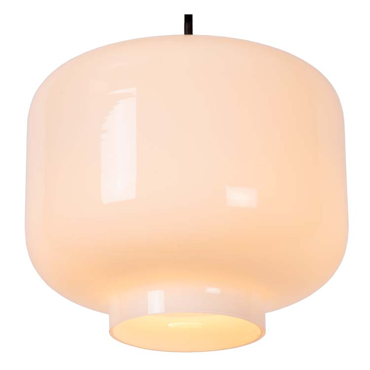 Lucide MEDINE - Hanglamp - Ø 25 cm - 1xE27 - Opaal