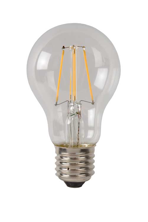 Lucide LED BULB - Ampoule filament - Ø 6 cm - LED Dim. - E27 - 1x5W 2700K - Transparent