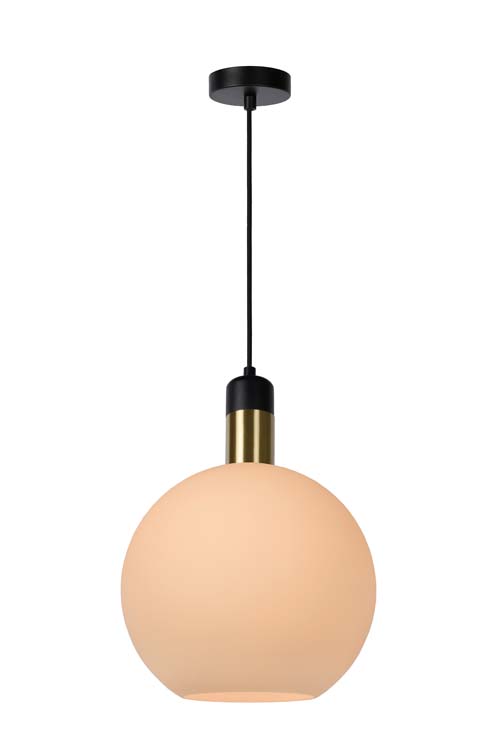 Lucide JULIUS - Hanglamp - Ø 28 cm - 1xE27 - Opaal