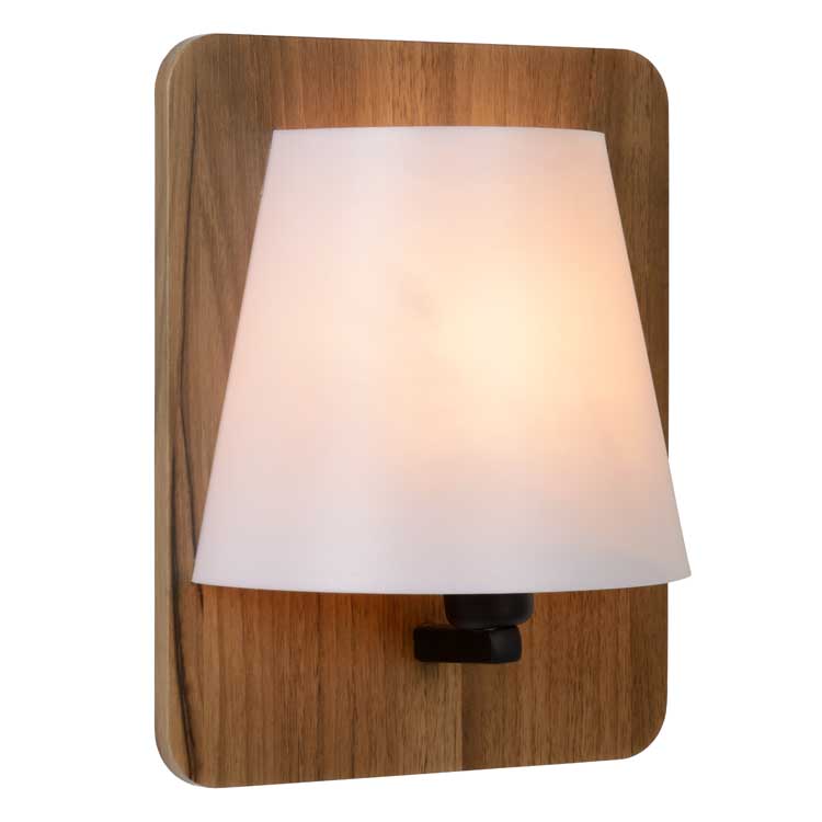 Lucide IDAHO - Wandlamp - E14 - Hout