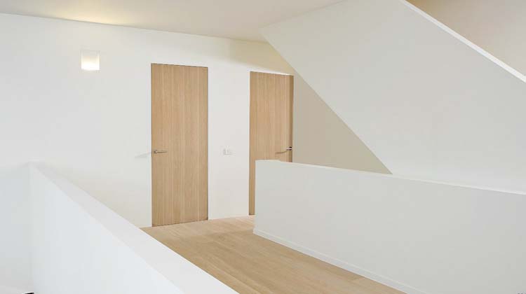 Binnendeur Xinnix X40 Kit + deurblad eik fineer planken 83x211.5cm