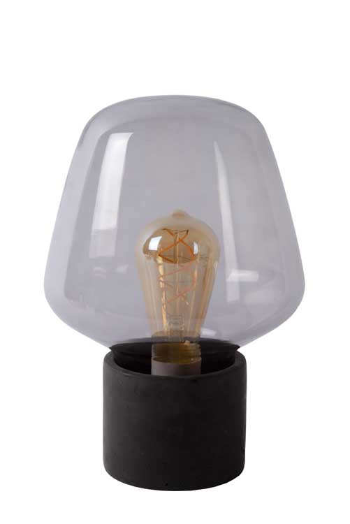 Lucide BECKY - Lampe de table - E27 - Fumé