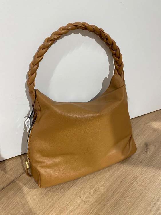 Saccoche Hobo Bag Flamant almond