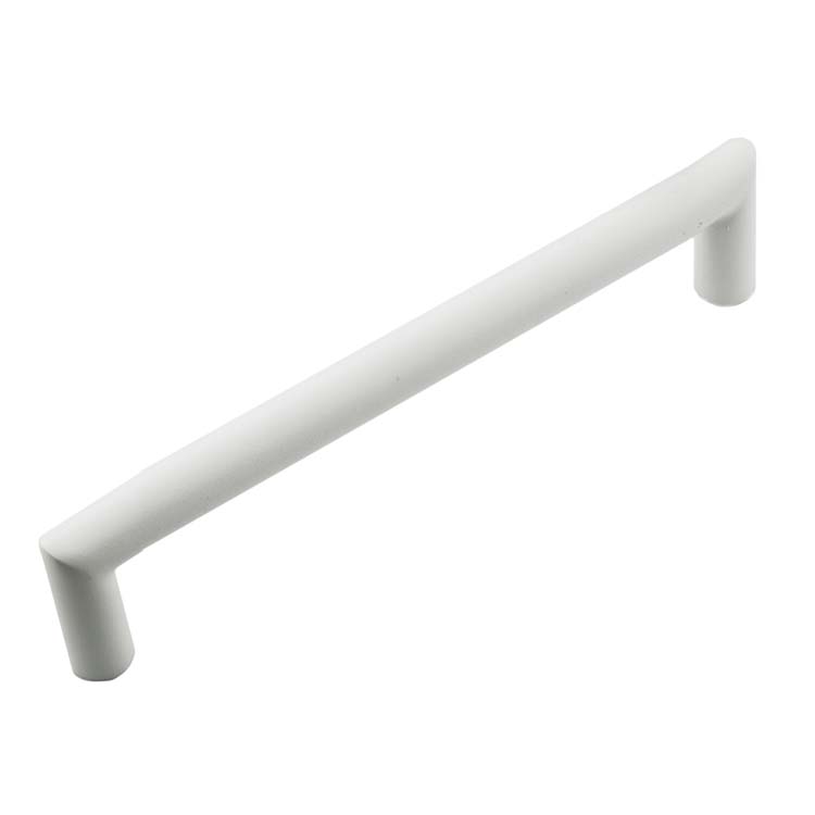 Tirant de meuble noto rond angles droits 12/128 blanc