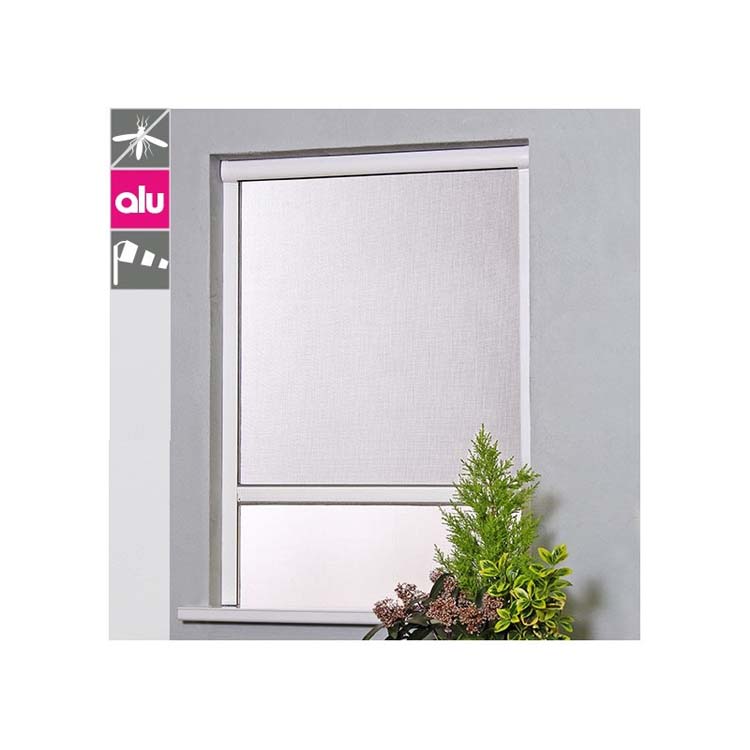 Moustiquaire enroulable verticale blanc Fiona L 1800 x H 1600 recoup