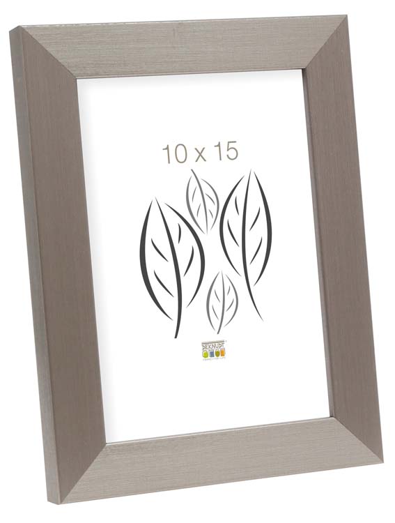 Cadre photo argent plastique 10 x 15 cm