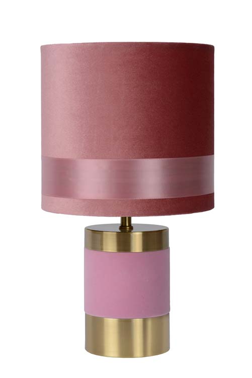 FRIZZLE Lampe de Table E14/40W H32cm Rose