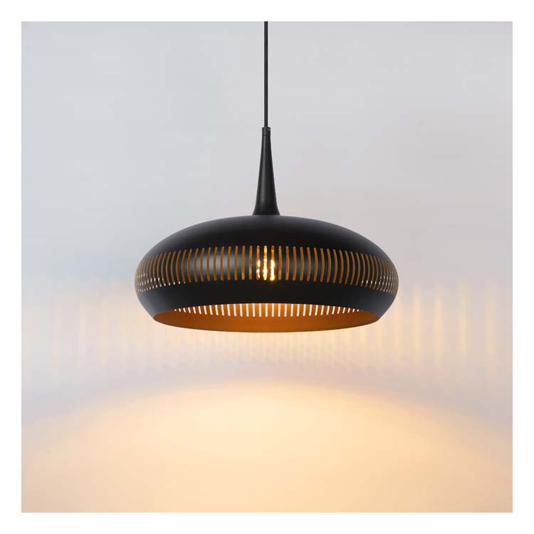 Hanglamp - Ø 45 cm - 1xE27 - Zwart