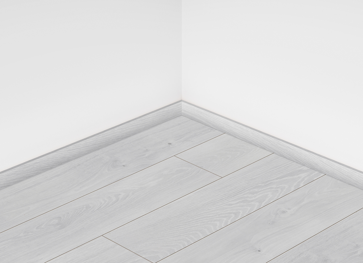 Plinthe MDF 19X58X2400MM chêne blanc