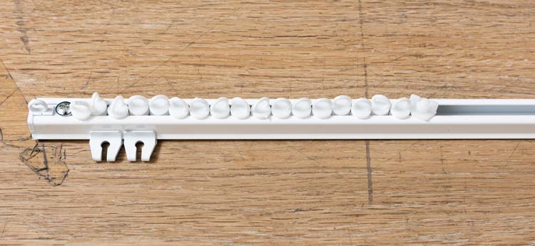 Kit rail alu blanc 1500mm