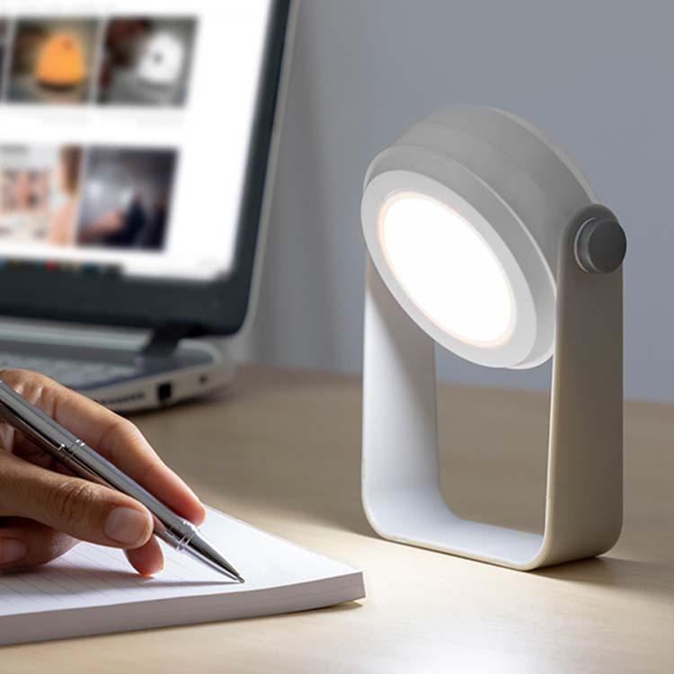 Opvouwbare witte handlamp led 3-in-1