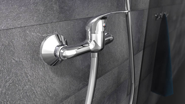 Robinet de douche Alison chrome