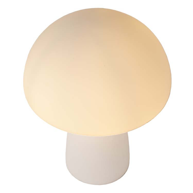 Lucide FUNGO - Lampe de table - 1xE27 - Opalin