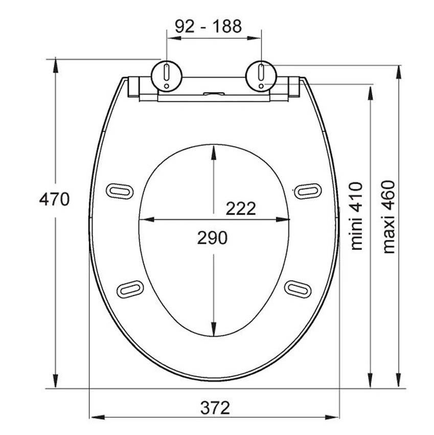 Abattant Ingenio softclose