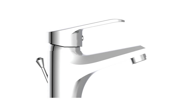 Robinet de lavabo Tia 11,45cm chrome