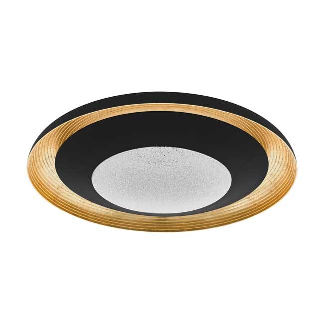 Plafonnier LED - 24.5W - Or / noir