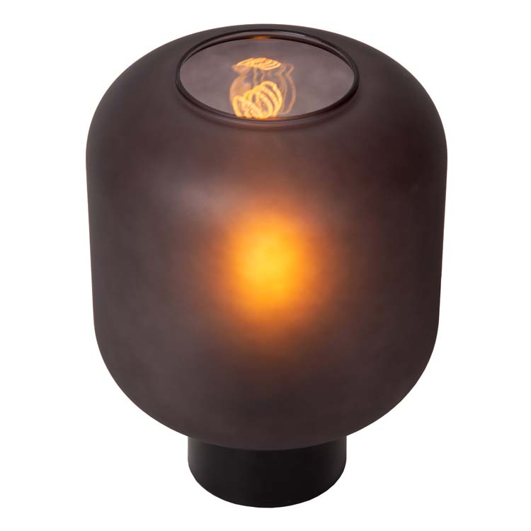 ELOISE - Lampe de table - Ø 21 cm - 1xE27 - Noir