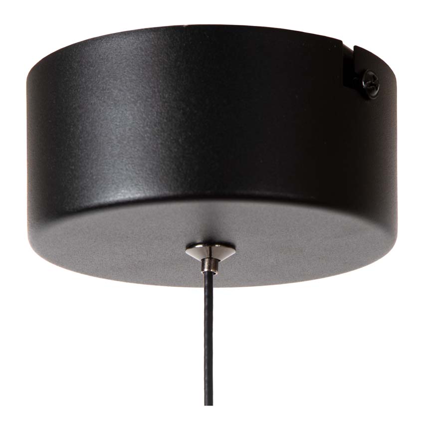 Lucide CALINA - Hanglamp - Ø 9,9 cm - LED Dimb. - 1x9W 2700K - Zwart